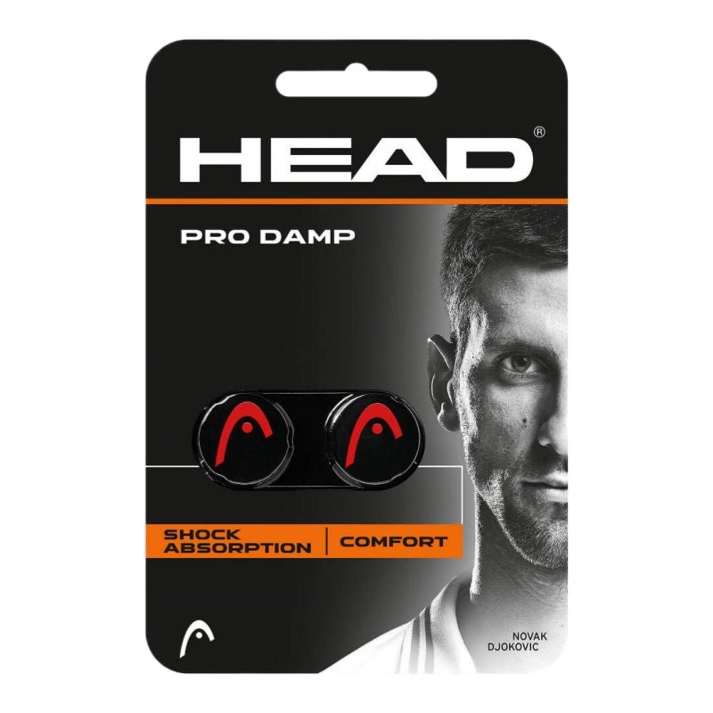 HEAD Pro Damp Tennis Vibration Dampener (Pack of 2) - Black - Gem Sports