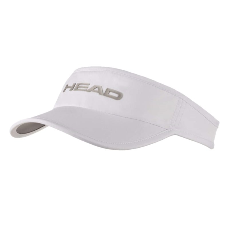 HEAD Pro Player Visor - White - Gem Sports