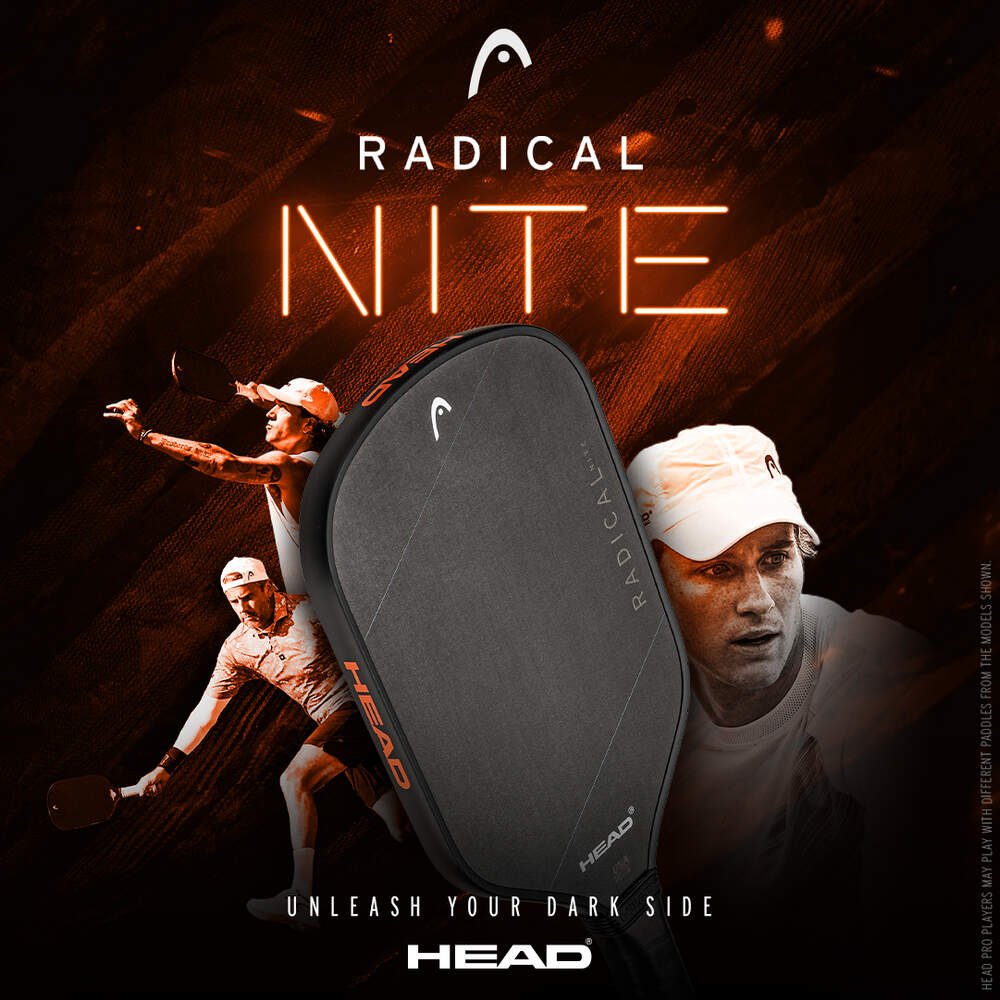 HEAD Radical Nite 2024 (15 mm/230g) Pickleball Paddle - Gem Sports