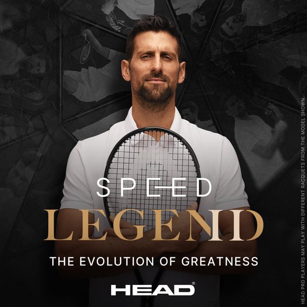 HEAD SPEED MP LEGEND 2025 (Black/Gold) 300g Tennis Racquet - Strung & Free Grip - Gem Sports