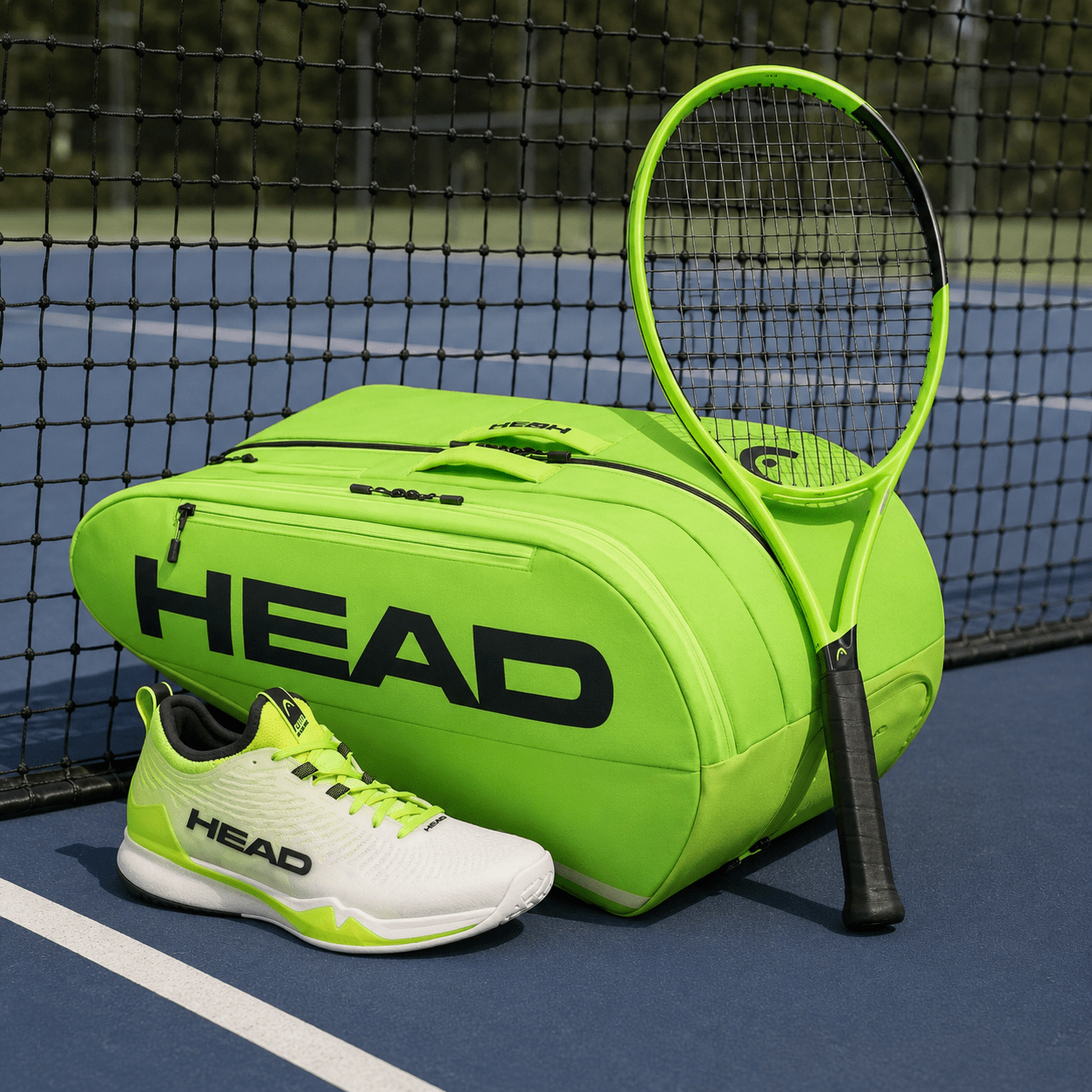 HEAD Tour Racquet Bag L (9 pcs) – Sage - Gem Sports