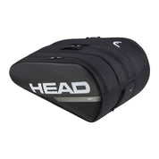 HEAD Tour Racquet Bag XL (12 pcs) – Black/White - Gem Sports