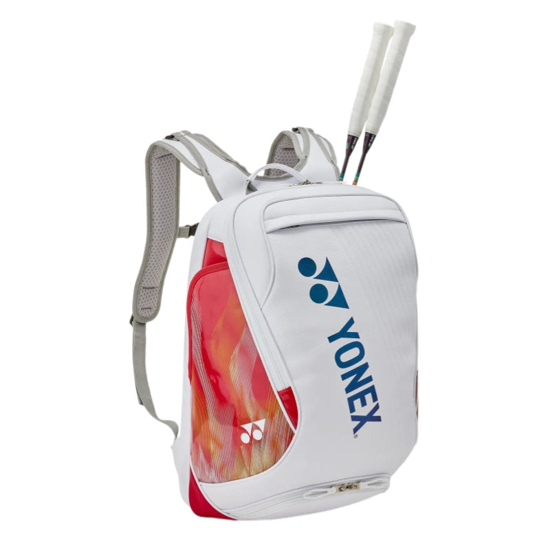 YONEX Expert Backpack for Badminton/Tennis - White BA02612EX
