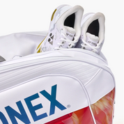 YONEX Expert Racquet Bag (6pcs) for Badminton/Tennis - White BA02626EX