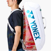 YONEX Expert Racquet Bag (6pcs) for Badminton/Tennis - White BA02626EX