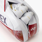 YONEX Expert Badminton/Tennis Tournament Bag (6pcs) White BA02631WEX