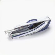 YONEX Club Badminton/Tennis Racquet Bag (3pcs) White/Blue BA52523EX