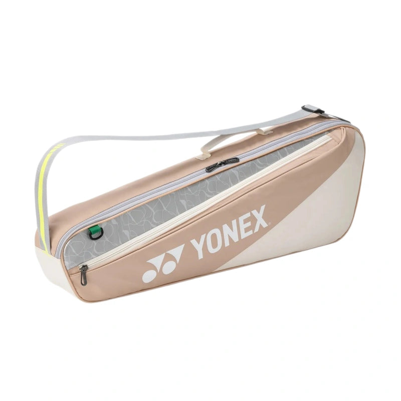 YONEX Club Badminton/Tennis Racquet Bag (3pcs) White/Pink BA52523EX