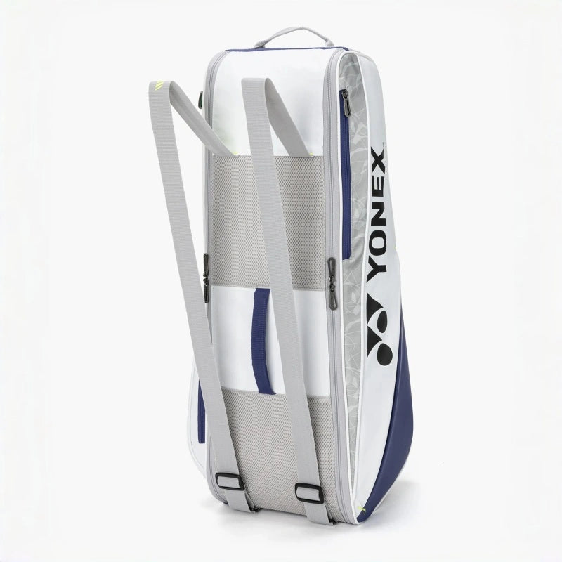 YONEX Club Badminton/Tennis Tournament Bag (6pcs) White/Blue BA52526EX