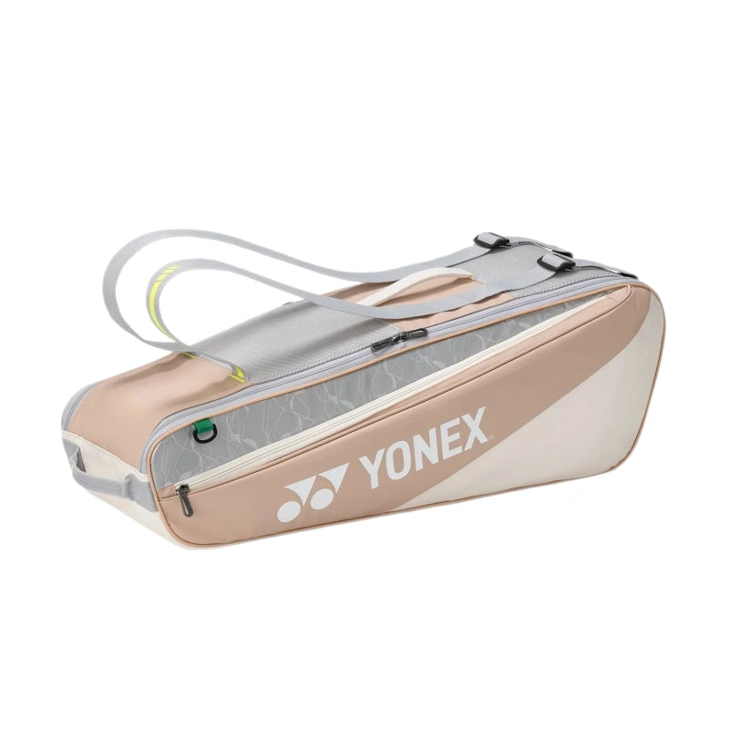 YONEX Club Badminton/Tennis Tournament Bag (6pcs) White/Pink BA52526EX