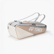YONEX Club Badminton/Tennis Tournament Bag (6pcs) White/Pink BA52526EX
