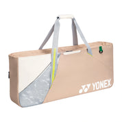 YONEX Club Badminton/Tennis Tournament Bag (6pcs) White/Pink BA52531WEX
