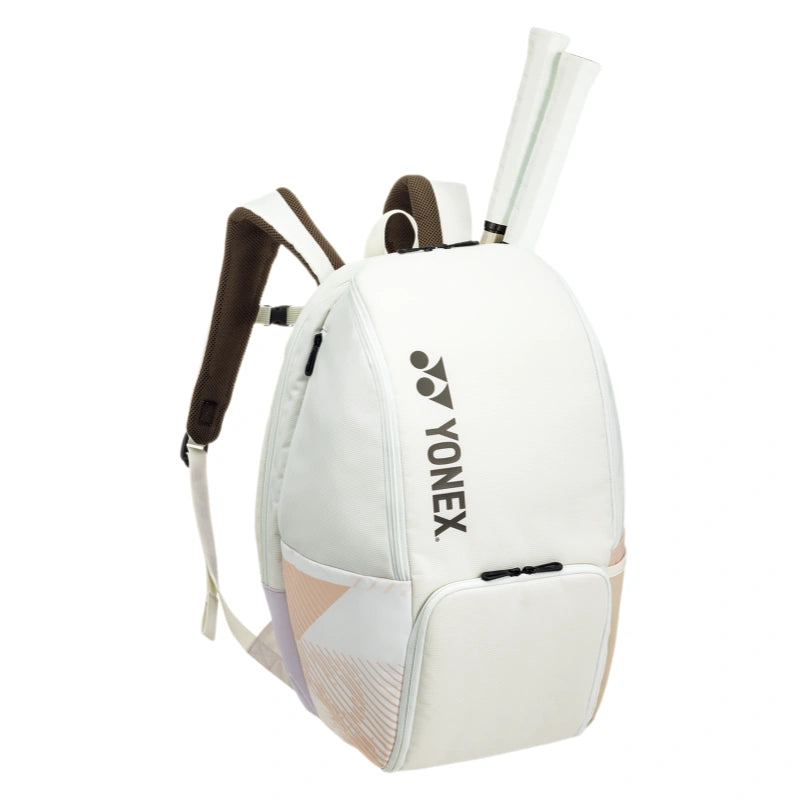 YONEX Pro Backpack B for Badminton & Tennis – BA92412B Sand Beige