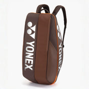 YONEX Pro Racquet Bag (6pcs) for Badminton & Tennis - BA92426 Espresso Brown