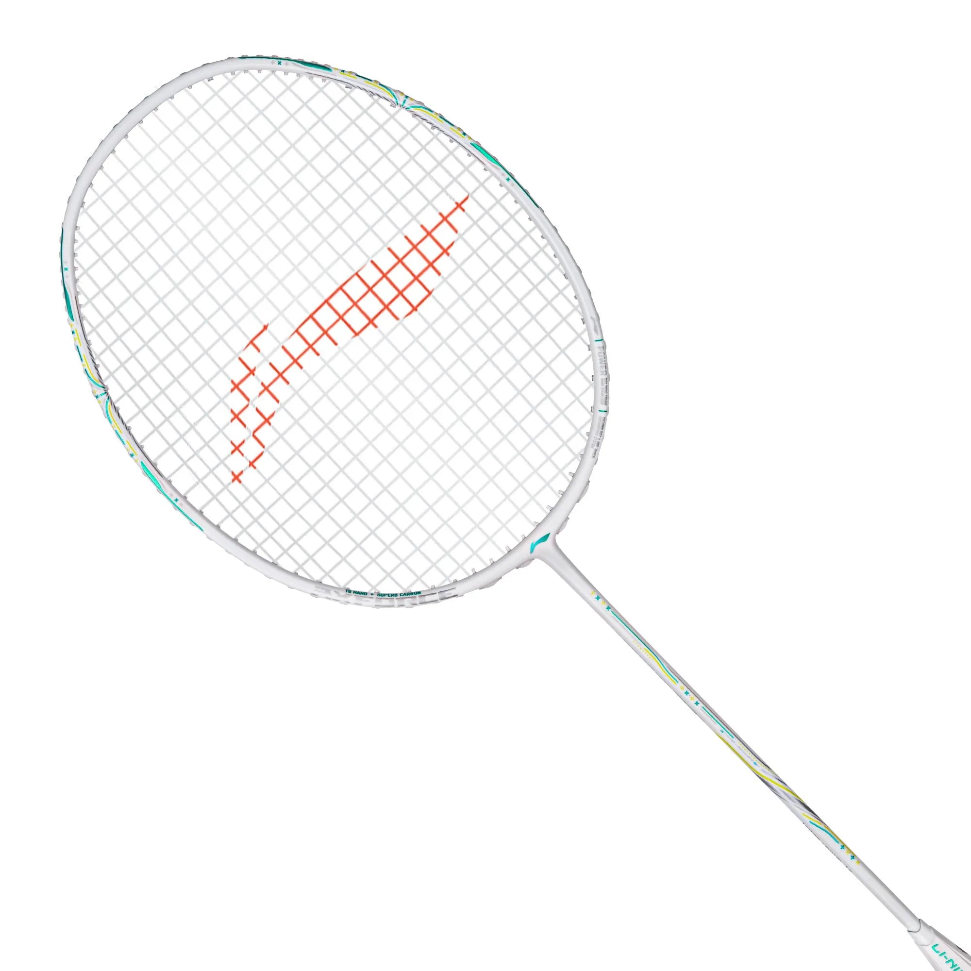 LI-NING AXFORCE 60 White Badminton Racquet | Gem Sports LI-NING AXFORCE 60 White Badminton Racquet | Gem Sports