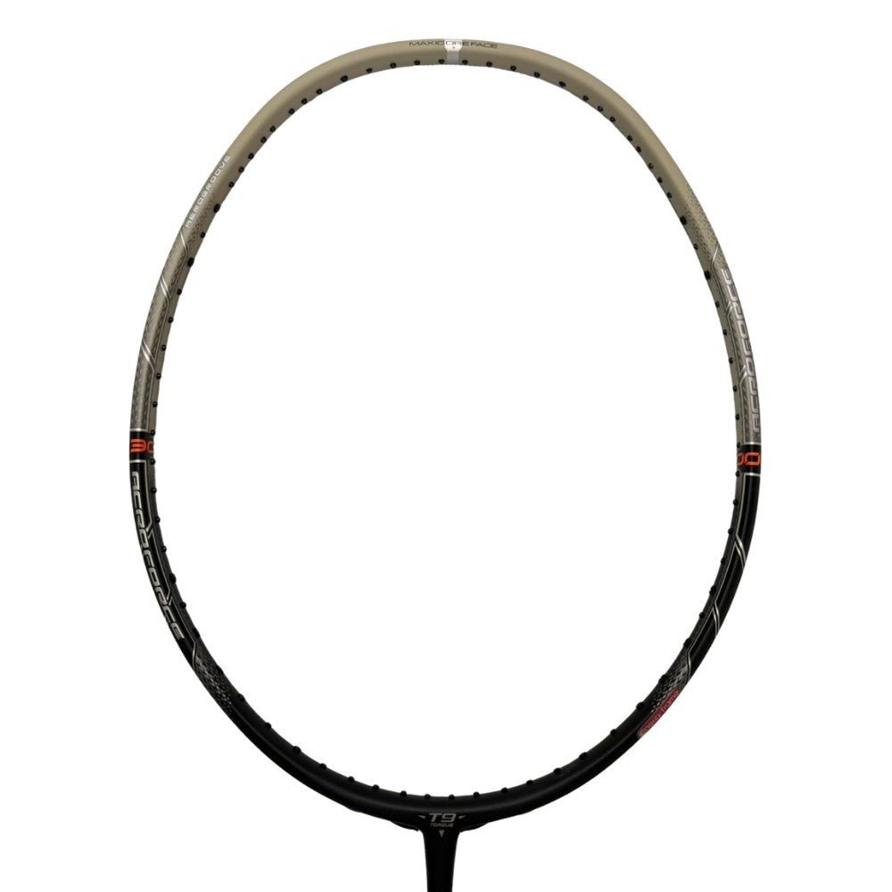 MIZUNO ACROFORCE 300 (Black/Orange) 4U/G6 Badminton Racquet – Unstrung & Free Grip - Gem Sports