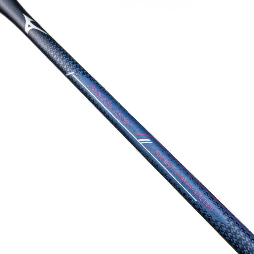 MIZUNO ACROFORCE 800 (Black/Blue) 4U/G6 Badminton Racquet – Unstrung & Free Grip - Gem Sports