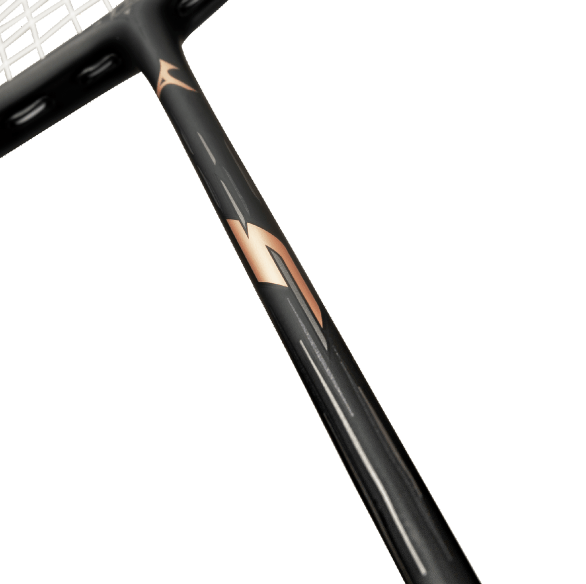 MIZUNO ACROSPEED 0 (Black/Rose Gold) 4U/G6 Badminton Racquet – Unstrung & Free Grip - Gem Sports