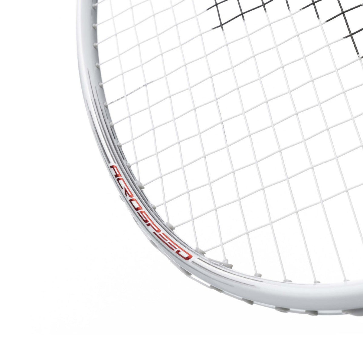MIZUNO ACROSPEED 1 DRIVE J - EDITION (White/Red) 4U/G6 Badminton Racquet – Unstrung & Free Grip - Gem Sports