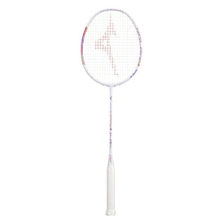MIZUNO ALTIUS 22 SOLEAR LT (White/Coral) 5U/G6 Badminton Racquet – Unstrung & Free Grip - Gem Sports
