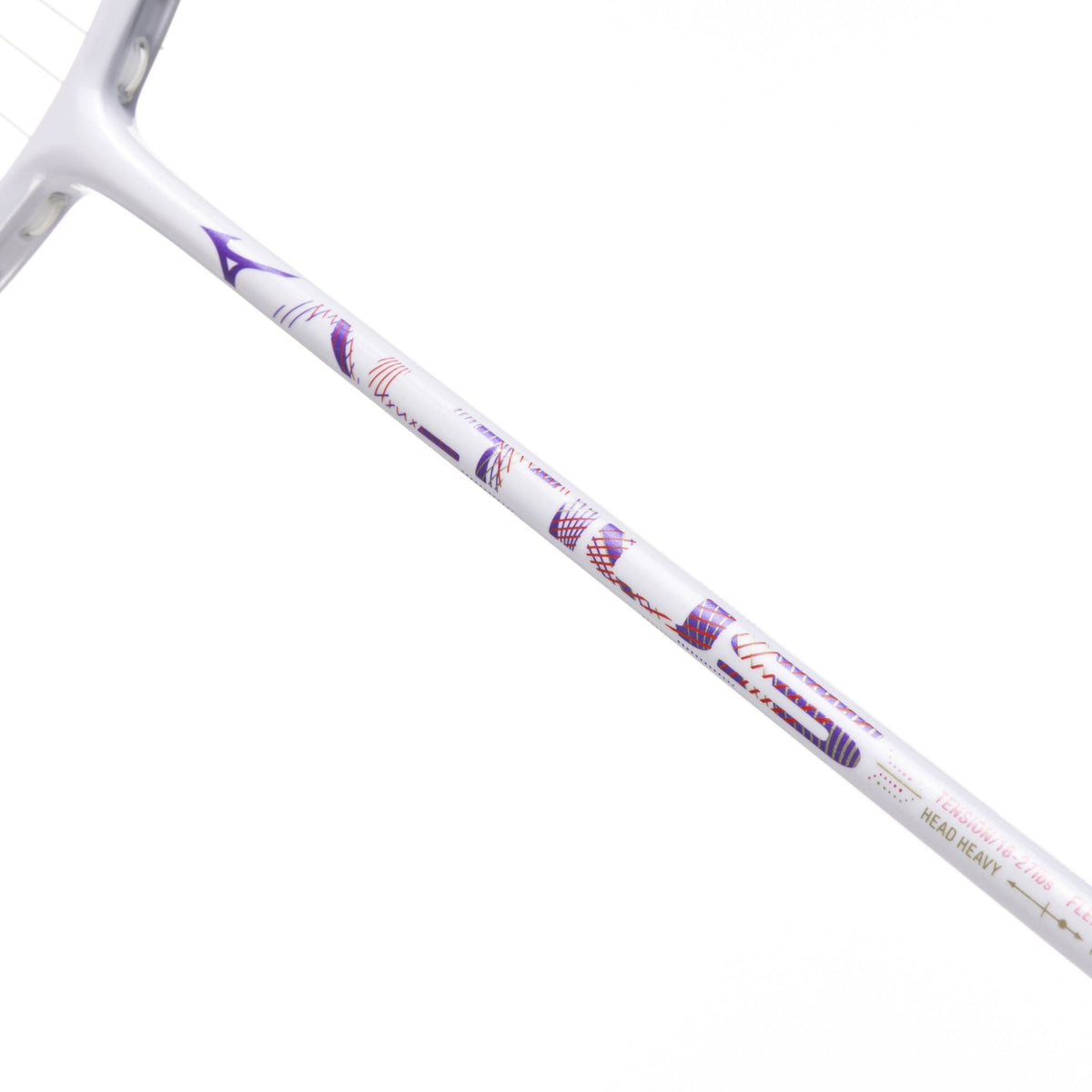 MIZUNO ALTIUS 22 SOLEAR LT (White/Coral) 5U/G6 Badminton Racquet – Unstrung & Free Grip - Gem Sports