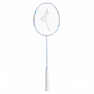 MIZUNO ALTIUS 22 SOLEAR LT (White/Light Blue) 5U/G6 Badminton Racquet – Unstrung & Free Grip - Gem Sports