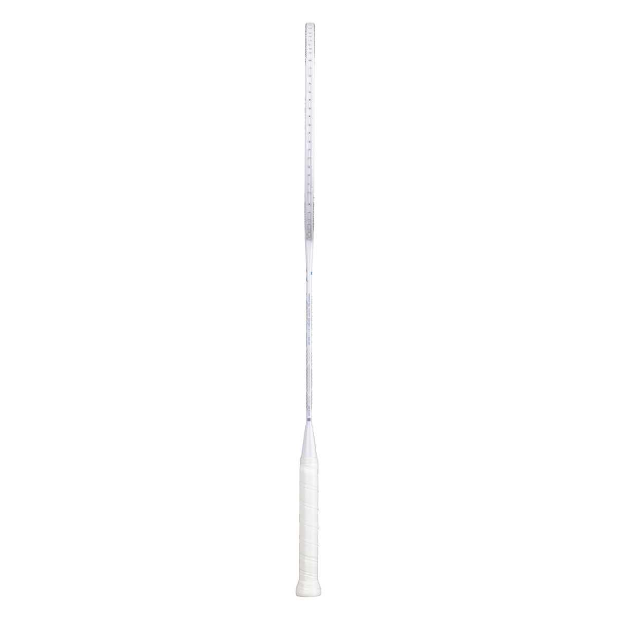 MIZUNO ALTIUS 77 White/Light Blue badminton racquet – opposite side profile