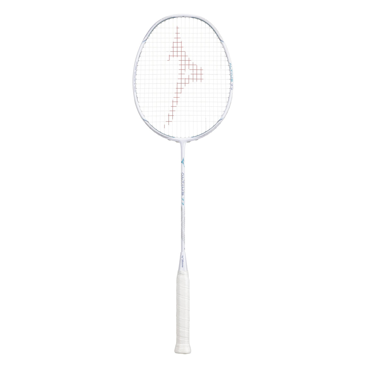 MIZUNO ALTIUS 77 (White/Light Blue) 5U/G6 Badminton Racquet – Unstrung & Free Grip - Gem Sports
