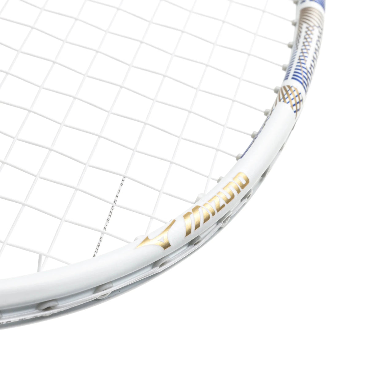 MIZUNO ALTIUS N - FEEL (White/Gold) 3.5U/G6 Badminton Racquet – Unstrung & Free Grip - Gem Sports
