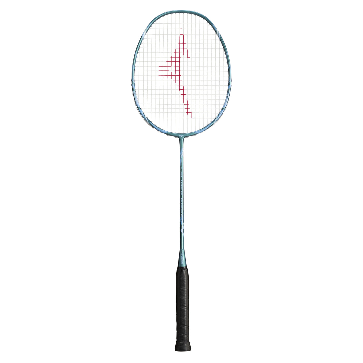 MIZUNO CALIBER RAISE Green badminton racquet - full front view