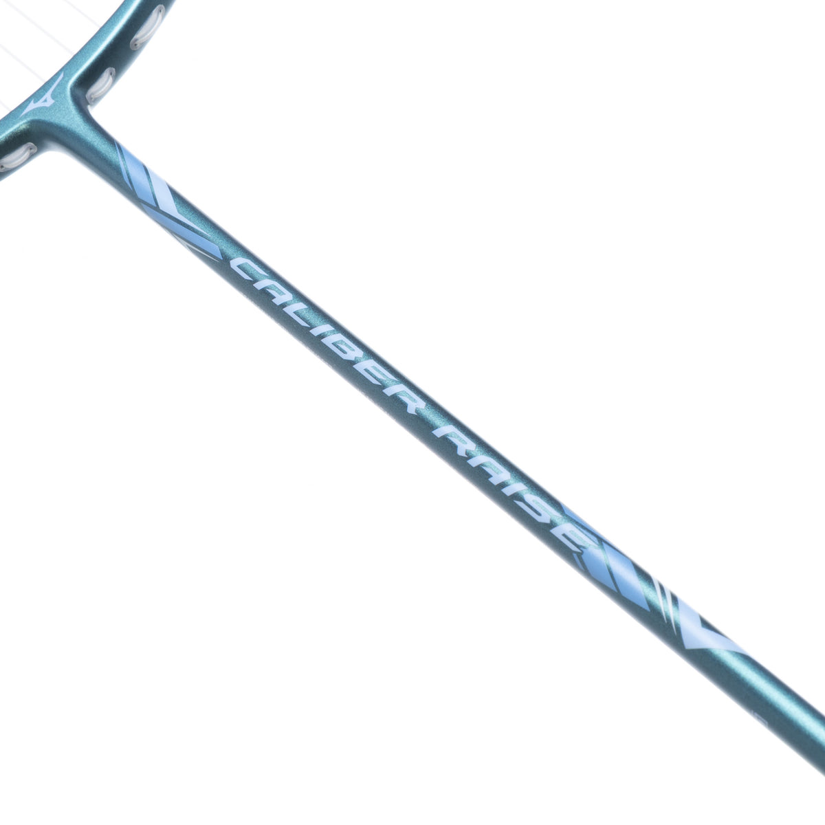 MIZUNO CALIBER RAISE Green badminton racquet - shaft model detail
