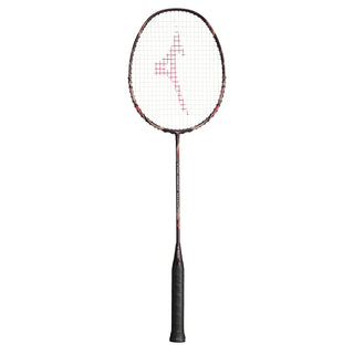 MIZUNO CALIBER RAISE Dark Red badminton racquet - full front view