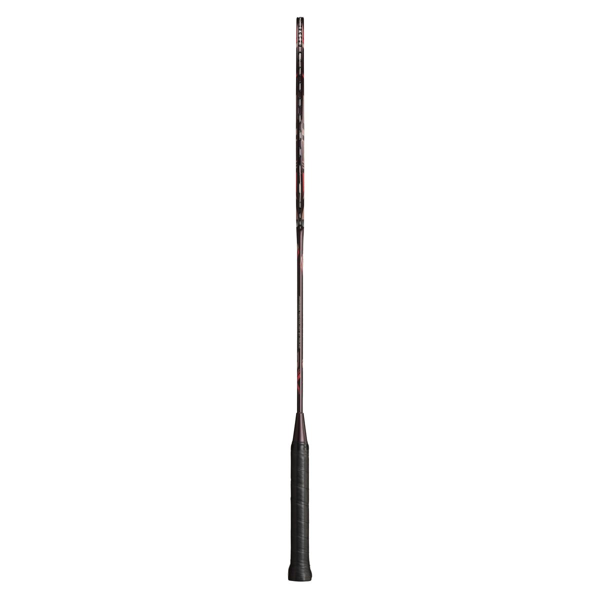 MIZUNO CALIBER RAISE Dark Red badminton racquet - opposite side view