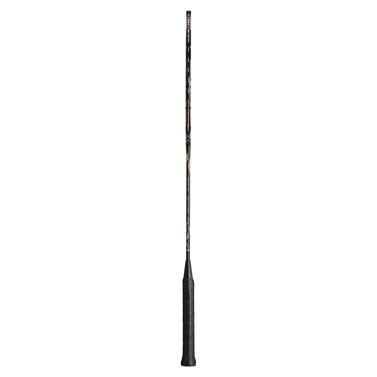 MIZUNO CALIBER RAISE (Black/Gold) Badminton Racquet – Strung & Free Grip - Gem Sports