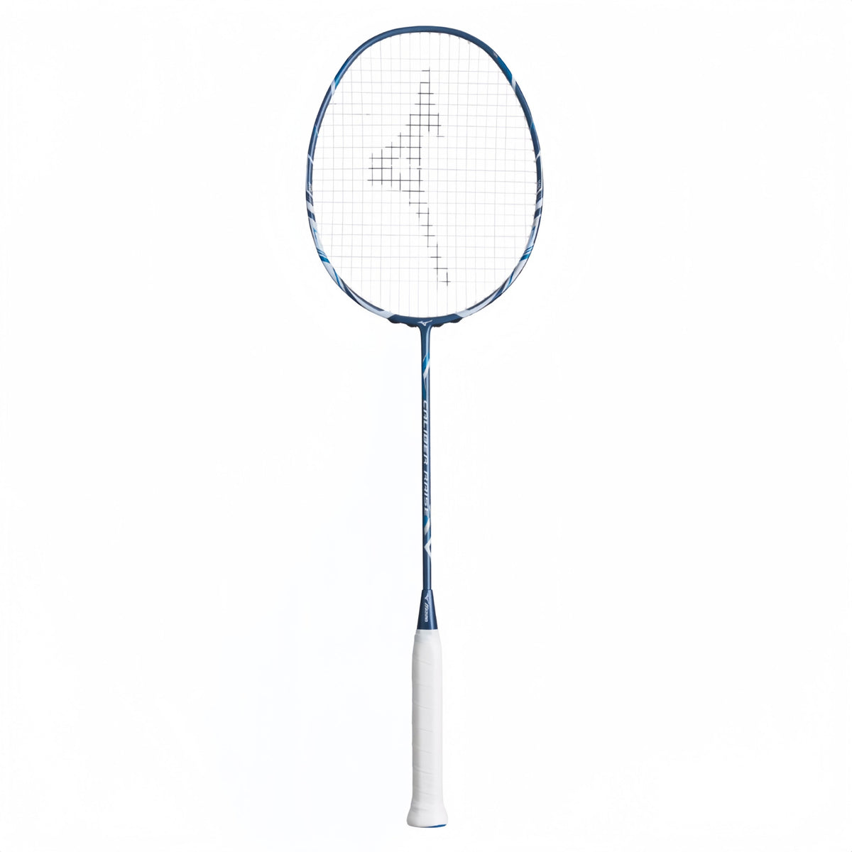 MIZUNO CALIBER RAISE (Blue/White) Badminton Racquet – Strung & Free Grip - Gem Sports