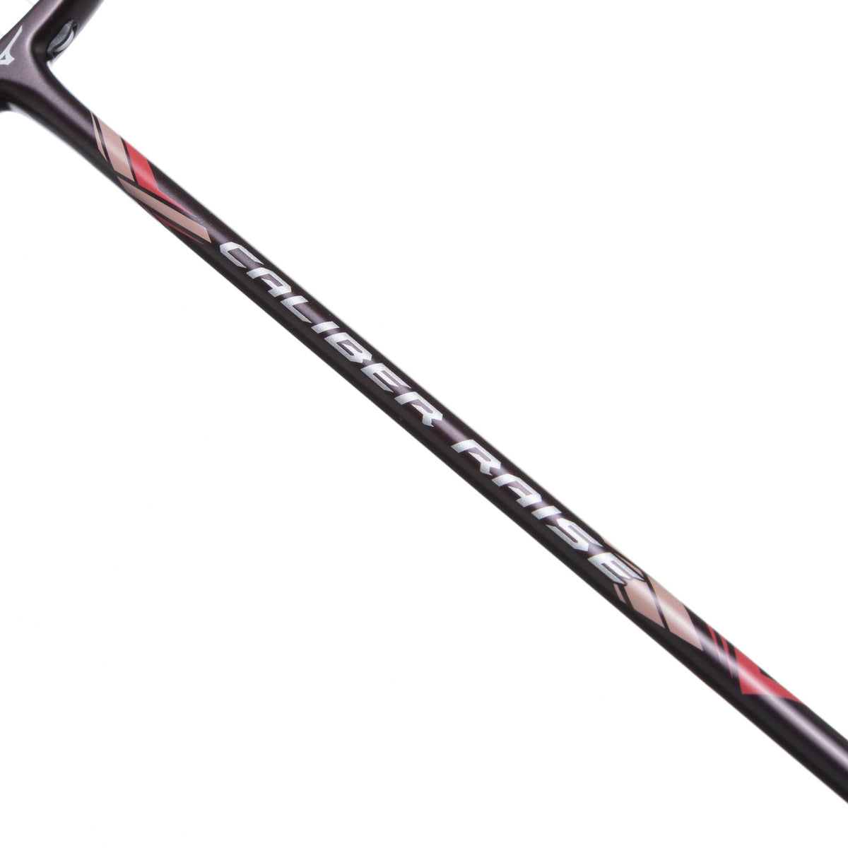 MIZUNO CALIBER RAISE (Dark Red) Badminton Racquet – Strung & Free Grip - Gem Sports
