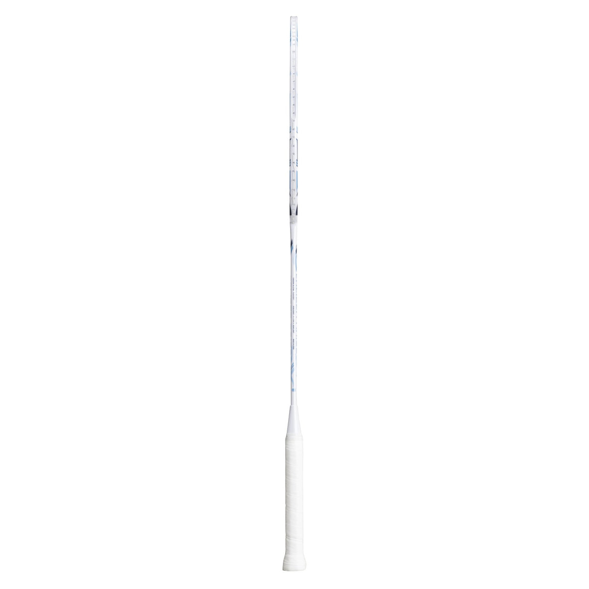 MIZUNO CALIBER RAISE (White/Blue) Badminton Racquet – Strung & Free Grip - Gem Sports