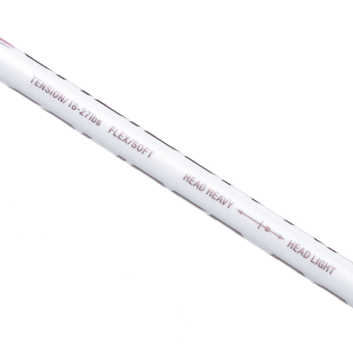 MIZUNO CALIBER RAISE (White/Pink) 73GTB50103 Badminton Racquet – Strung & Free Grip - Gem Sports