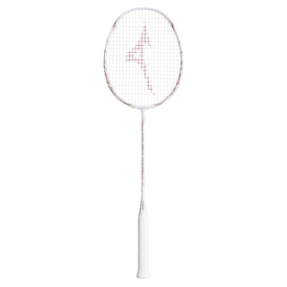 MIZUNO CALIBER RAISE (White/Pink) 73GTB50103 Badminton Racquet – Strung & Free Grip - Gem Sports