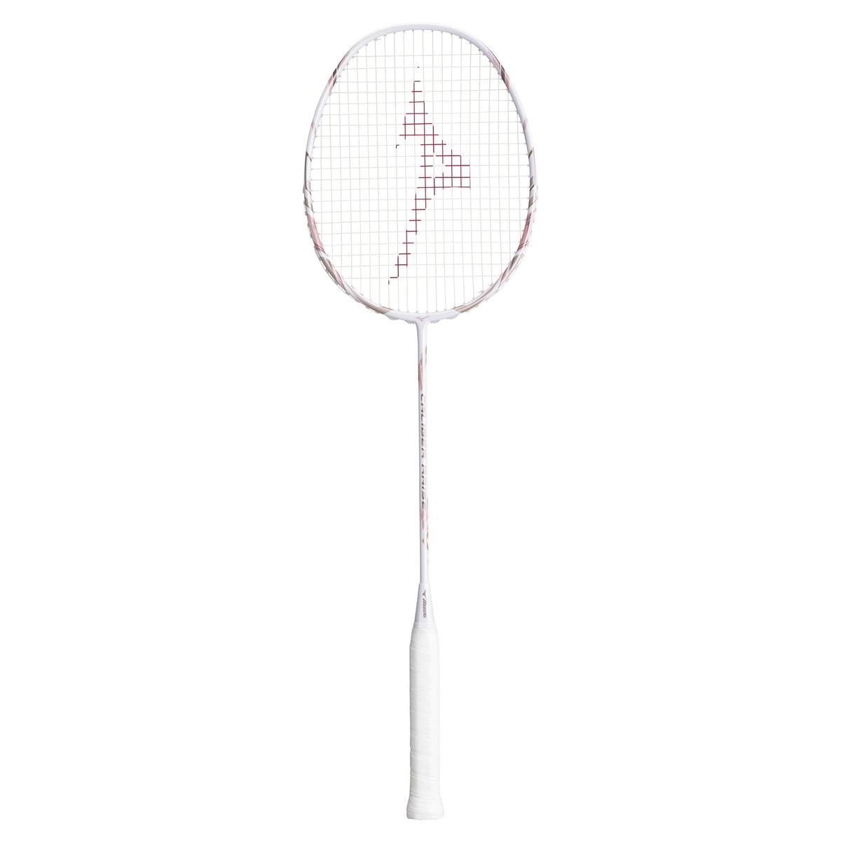 MIZUNO CALIBER RAISE (White/Pink) 73GTB50103 Badminton Racquet – Strung & Free Grip - Gem Sports