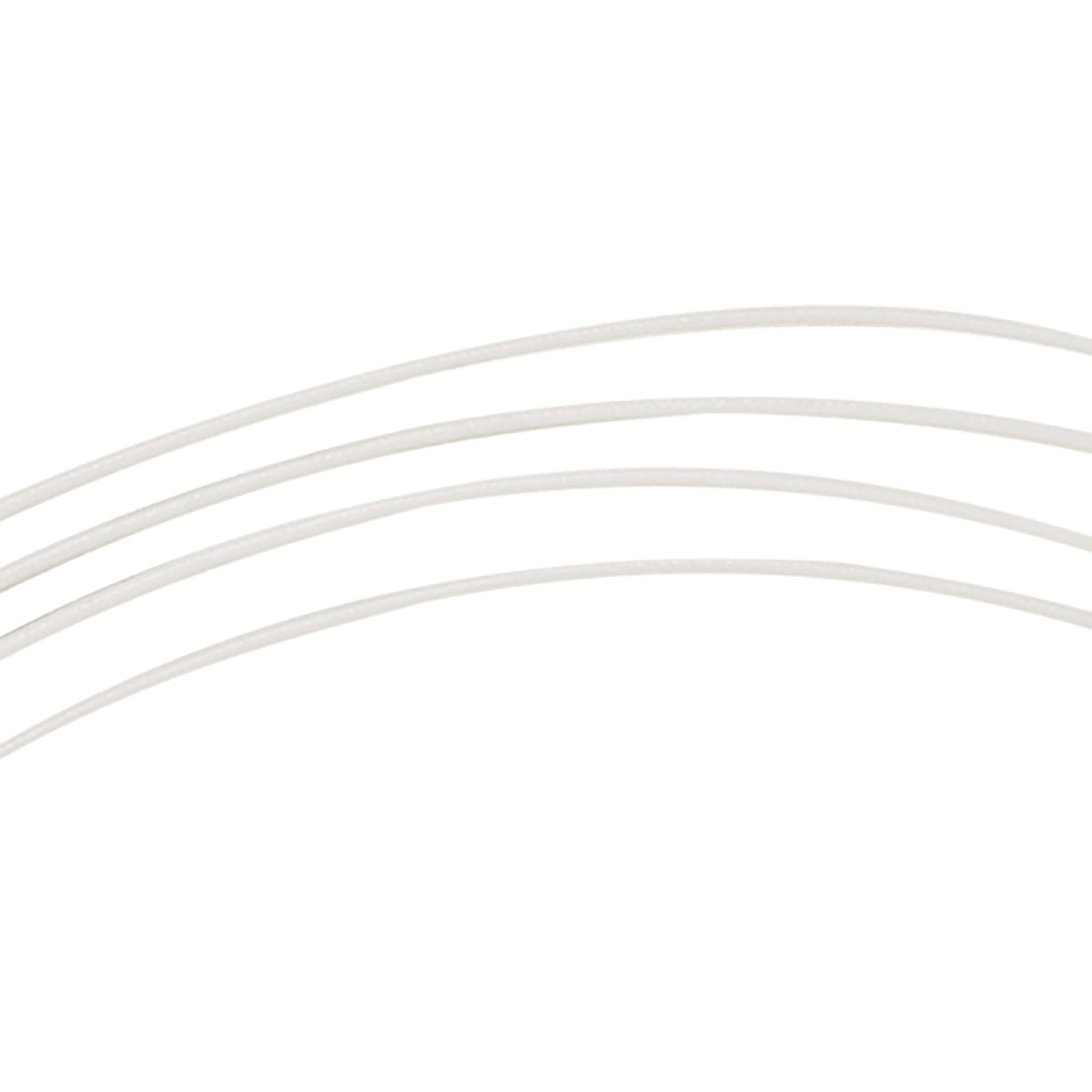 MIZUNO M - SMOOTH 65R Badminton String Set (10m) - White - Gem Sports