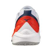 MIZUNO Neo Ace AC UNISEX Tennis Shoes - White/Insignia Blue/Orange - Gem Sports