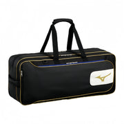MIZUNO Pro Tournament Racquet Bag (6 Pcs) Limited Edition – Black/Gold - Gem Sports