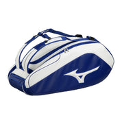 MIZUNO Tour Racquet Bag (9 Pcs) – Blue/White - Gem Sports