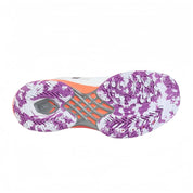 MIZUNO Wave Claw 4 UNISEX Badminton Shoes – White/Lava Orange/Dahlia - Gem Sports
