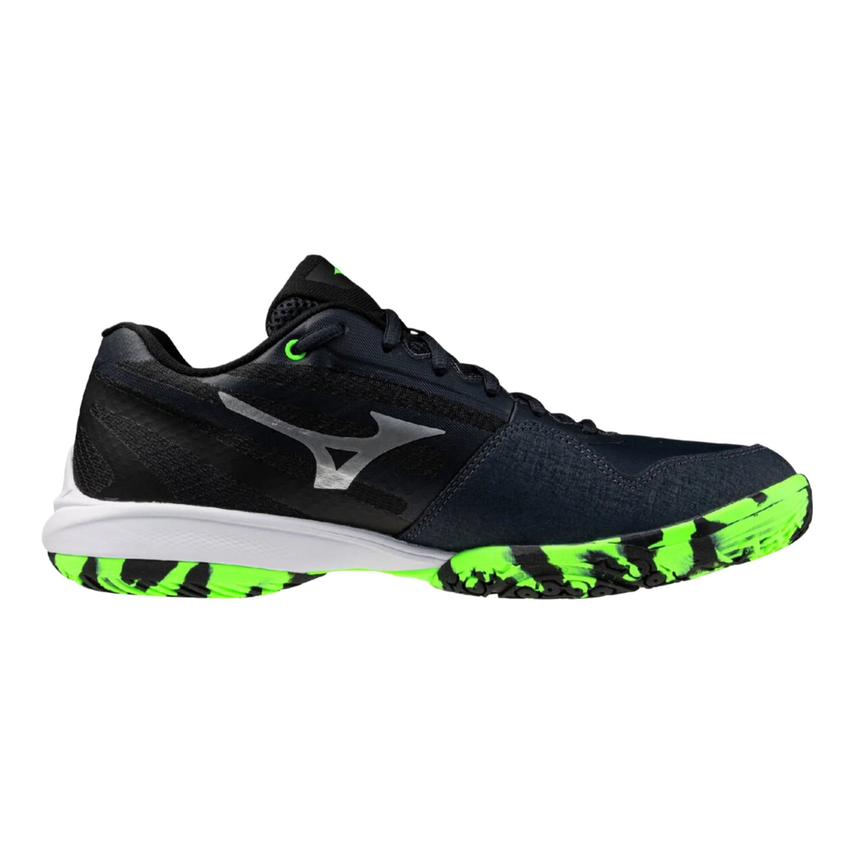 MIZUNO Wave Claw 4 (WIDE) Men's Badminton Shoes – Salute/Glowing Apple - Gem Sports