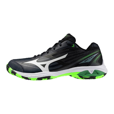 MIZUNO Wave Claw 4 (WIDE) Men's Badminton Shoes – Salute/Glowing Apple - Gem Sports