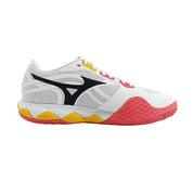 MIZUNO WAVE ENFORCE TOUR 2 AC WOMEN'S Tennis Shoes - White/Icelandic Blue/Calypso Coral - Gem Sports