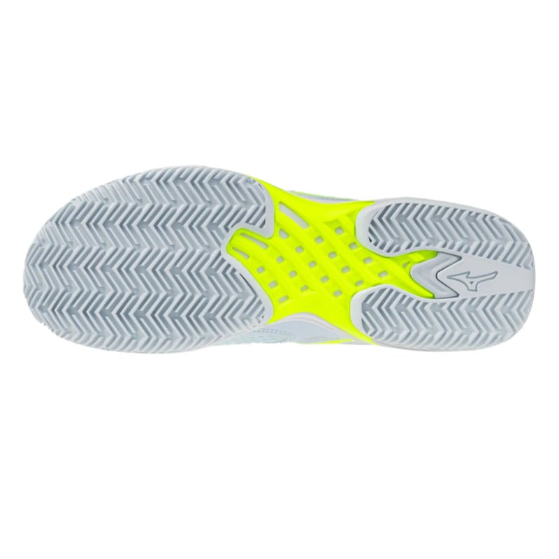 MIZUNO WAVE EXCEED TOUR 7 AC WOMEN'S Tennis Shoes - Ice Water/Lightning Yellow/White - Gem Sports