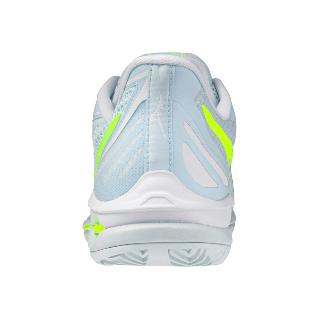 MIZUNO WAVE EXCEED TOUR 7 CC WOMEN'S Tennis Shoes - Ice Water/Lightning Yellow/White - Gem Sports